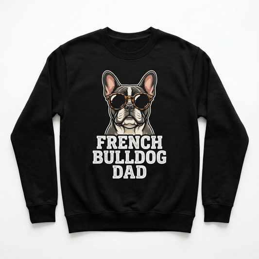 French Bulldog Dad Crewneck Sweatshirt – Frenchie